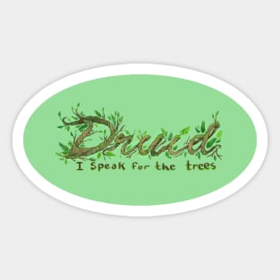 Druid Sticker